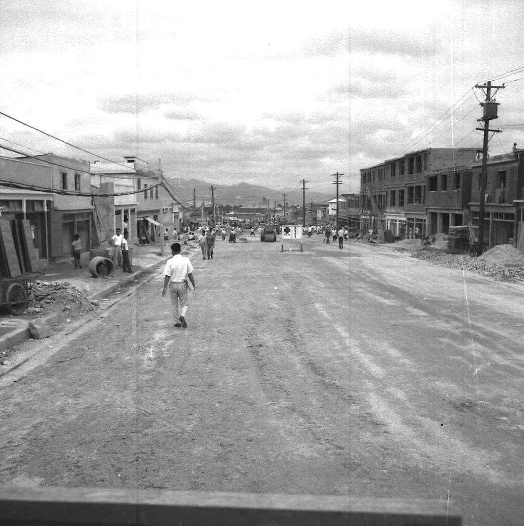 A widening road in Siheung