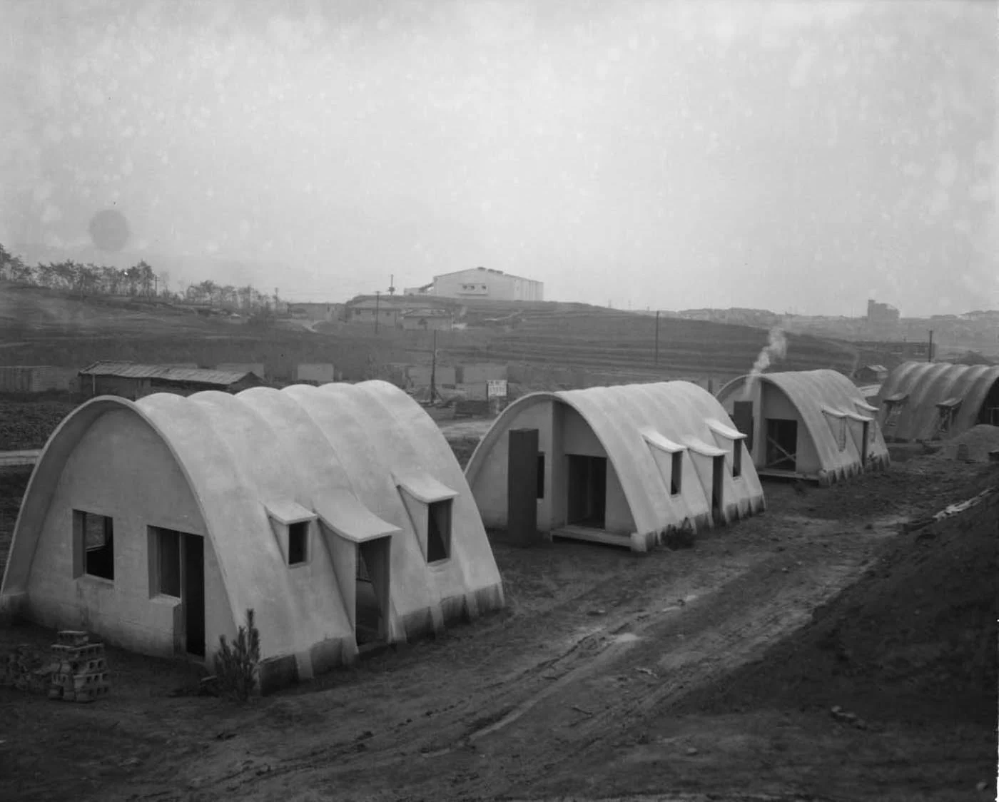 九老洞の仮設住宅